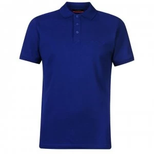 Image of Pierre Cardin Plain Polo Shirt Mens - Royal Blue