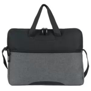 Image of Shugon Avignon Conference Bag (One Size) (Light Grey Melange/Black) - Light Grey Melange/Black