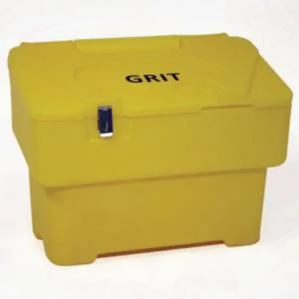 Image of ESE Direct Lockable Yellow 115L Grit Bin 394670 Grit Bins