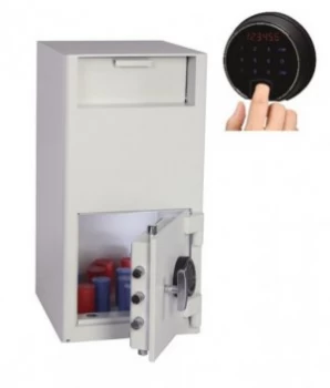 Image of Phoenix Cash Deposit Size 2 Security Safe Fgr Prnt Lock