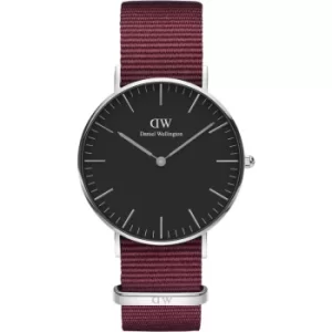 Image of Unisex Daniel Wellington Classic 36 Roselyn S Black Watch