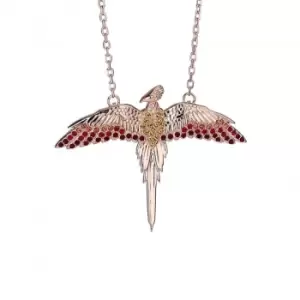 Image of Sterling Silver Fawkes Necklace with Crystal Elements