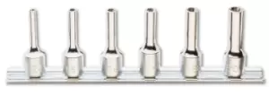 Image of Beta Tools 910FTX/LSB 6pc 3/8" Square Drive Torx Long/Deep Socket Rail Set