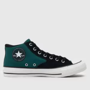 Image of Converse all star malden street trainers in Black & green