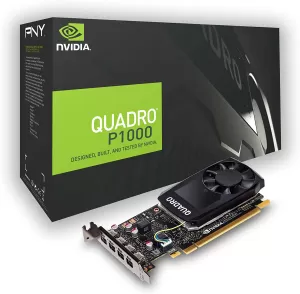 Image of PNY Nvidia Quadro P1000 V2 4GB GDDR5 Graphics Card