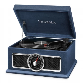 Image of Victrola VTA-810 Music Centre - Blue