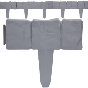 Image of Bed Edging 7Pcs Set Granite Design 17.5m
