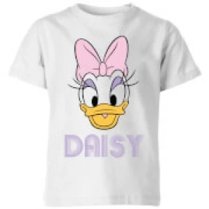 Image of Disney Daisy Face Kids T-Shirt - White - 5-6 Years