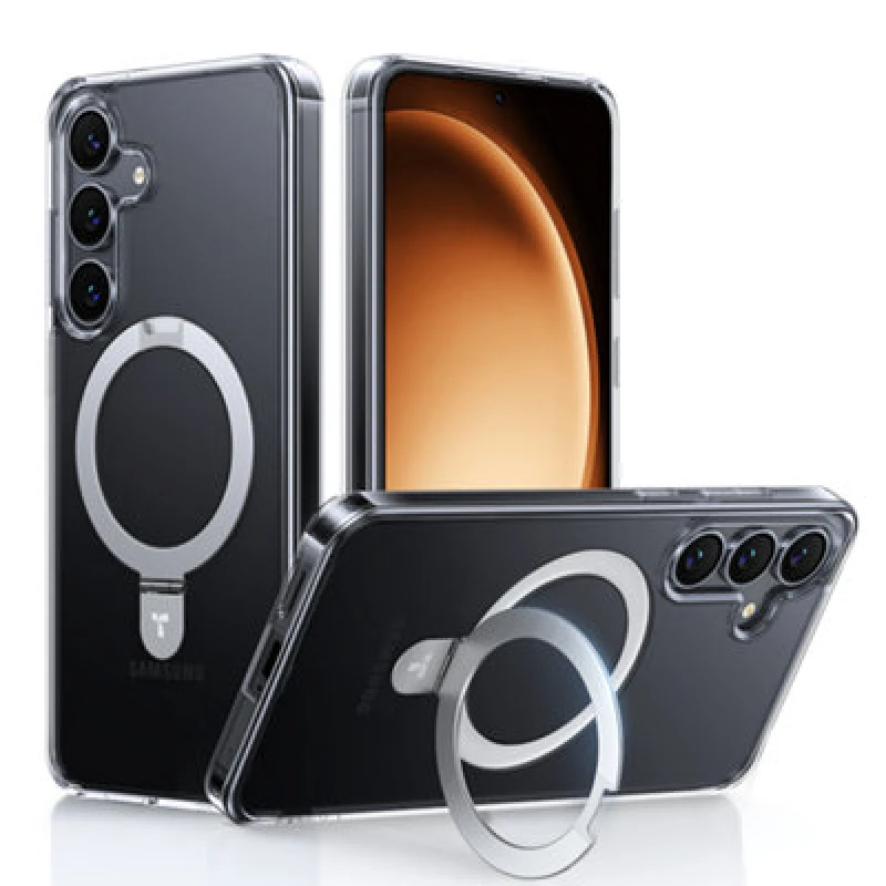 Image of Torras Ostand Case For Samsung S25 Clear