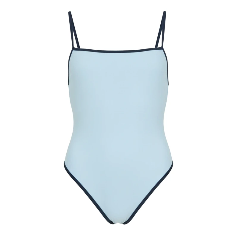 Image of Jack Wills JW Contrast Suit Ld63 Baby Blue female 8 (XS)