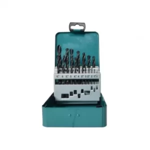 Image of Makita D-54081 HSS Drill Bit Set 19 Piece