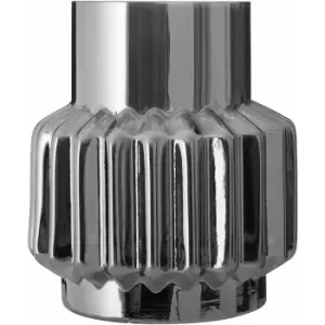 Image of Premier Housewares - Complements Small Onice Silver Glass Vase