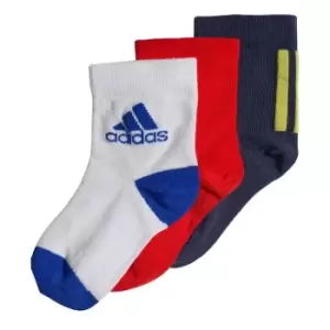 Image of adidas 3pk Crw Socks 99 - Multi