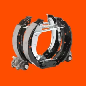 Image of Bosch Brake Set, drum brakes 0 204 114 554 RENAULT,DACIA,TWINGO I (C06_),CLIO II (BB0/1/2_, CB0/1/2_),TWINGO I Kasten (S06_)