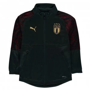 Image of Puma Italy Stadium Jacket Junior Boys - Green