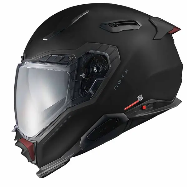 Image of Nexx X.WST3 Plain Black Matt Full Face Helmet Size S