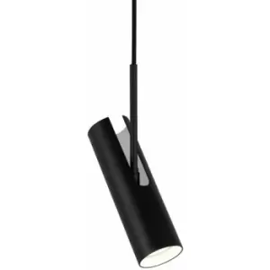 Image of Nordlux MIB 6cm Slim Pendant Ceiling Light Black, GU10