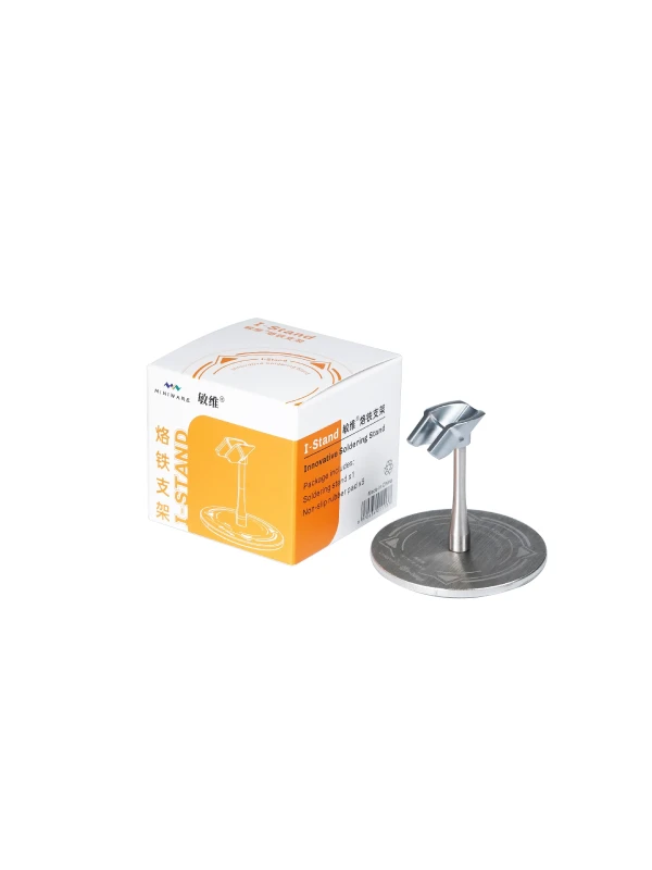 Image of New Miniware I-Stand Mini Innovative Soldering Stand For TS101 Smart Soldering Iron 3mm 304 Stainless Steel Standby Holder