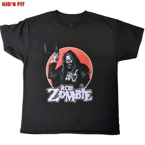 Image of Rob Zombie - Magician Kids 9 - 10 Years T-Shirt - Black