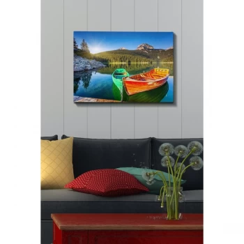 Image of Kanvas Tablo (50 x 70) - 82 Multicolor Decorative Canvas Painting