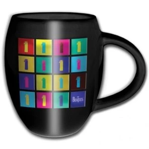 Image of Beatles - 1 Album Tiled Oval Mug