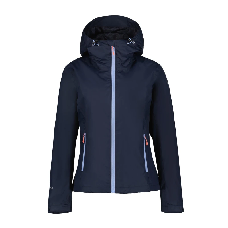 Image of Icepeak Womens Branchville Waterproof Jacket Dark Blue female 14 (L)