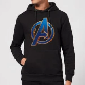 Image of Avengers Endgame Heroic Logo Hoodie - Black - M