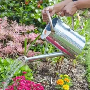 Image of Smart Garden Watering Can - Galvanised 4.5L, Steel