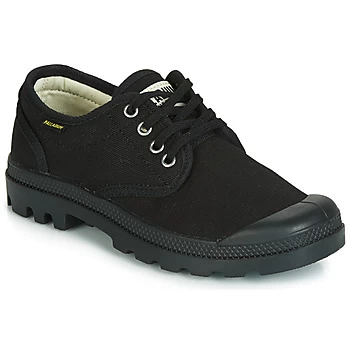 Image of Palladium PAMPA OX OriginalE mens Shoes Trainers in Black