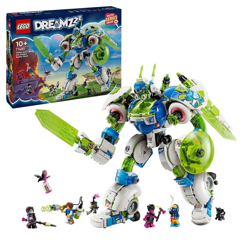 Image of LEGO LEGO DREAMZzz Mateo and Z-Blob the Knight Battle Mech 71485