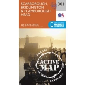Image of Scarborough, Bridlington and Flamborough Head by Ordnance Survey (Sheet map, folded, 2015)