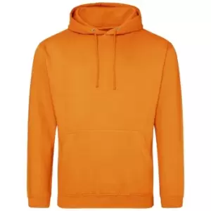 Image of Awdis Unisex Adult College Hoodie (L) (Pumpkin Pie)