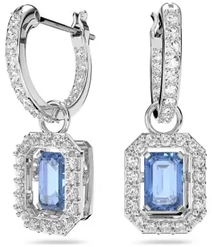 Image of Swarovski 5619500 Millenia Hoop Earrings Octagon Cut Jewellery