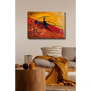 Image of Kanvas Tablo (50 x 70) - 40 Multicolor Decorative Canvas Painting