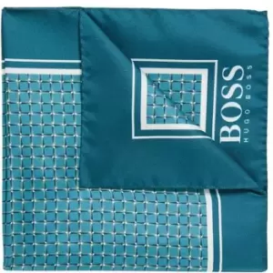 Image of Boss Pocket Square 33x33cm Mens - Blue