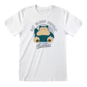 Image of Pokemon - Snorlax Eat Sleep Repeat Small