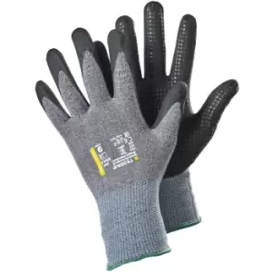 Image of Zoro Select - Tegera Nitrile Dip Nylon Gloves Grey/Black SZ.9 - Grey Black