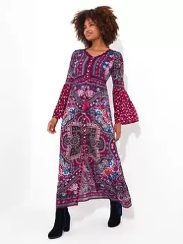 Image of Joe Browns Boho Believer Dress - Multi, Size 12, Women