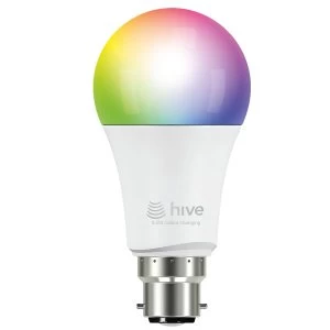 Image of Hive Active Light 9.5W Bayonet Bulb - Colour Changing