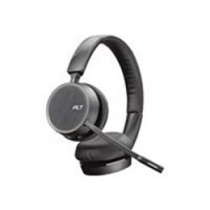 Image of Poly Plantronics Voyager 4220 Office On-Ear USB Bluetooth Wireless Headset
