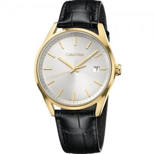 Image of Calvin Klein Mens Formality Gold Plated Watch - K4M215C6