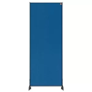 Image of Nobo Desk Divider Impression Pro Blue 400 x 1000 mm
