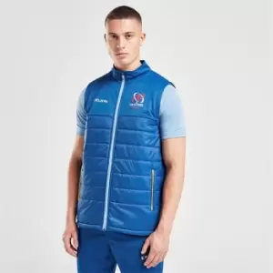 Image of Kukri Ulster Hybrid Padded Gilet Senior - Blue