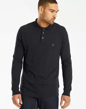Image of French Connection Long Sleeved Polo