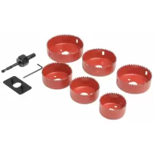 Image of Down Light Installers Kit 9pce - 50 - 86mm Dia - Silverline