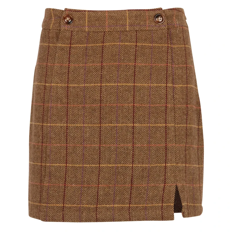 Image of La Petite Etoile Womens skirt La Petite Etoile Jil Marron Female L