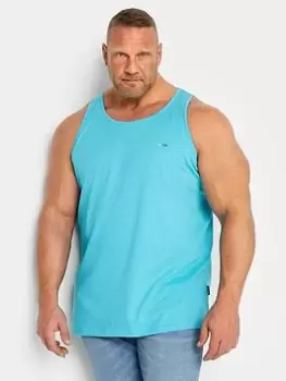 Image of BadRhino Plain Blue Atoll Vest, Blue, Size L, Men