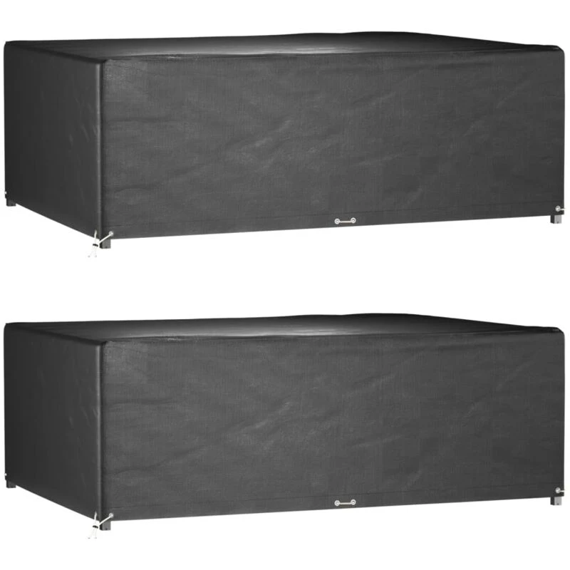 Image of VIDAXL Vidaxl - Garden Furniture Covers 2 pcs 12 Eyelets 240x180x80cm Rectangular 8720845747183