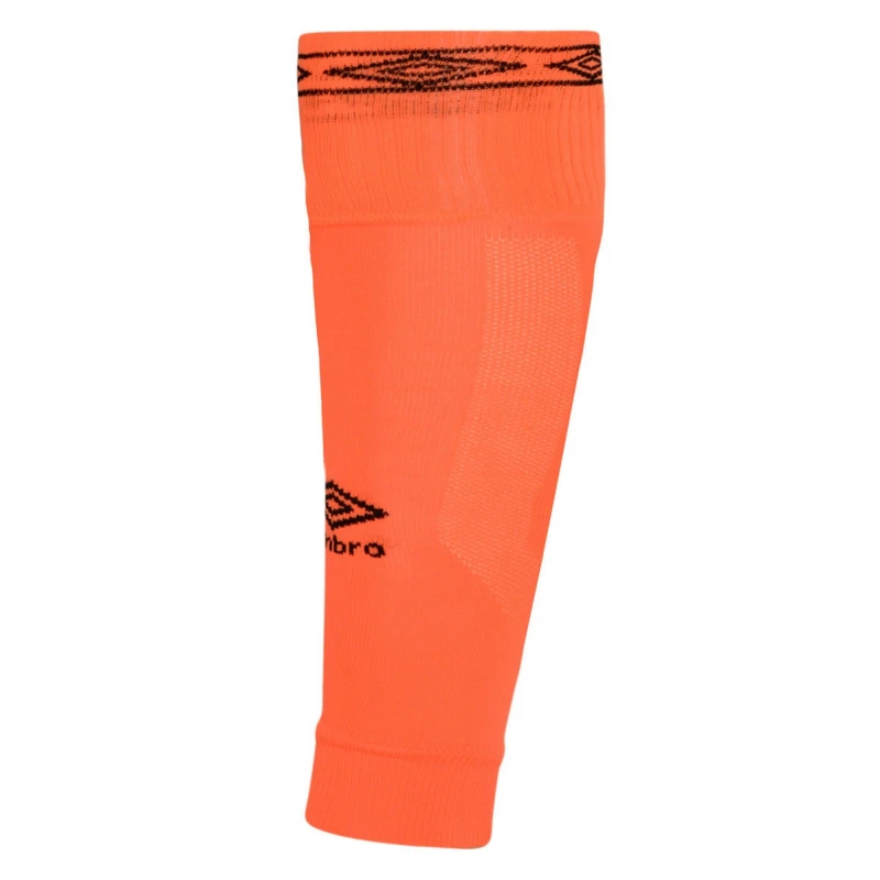 Image of Umbro Umbro Men Diamond Leg Sleeves in Orange Size: large Orange L Male 5063107748997