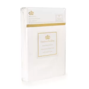 Image of Victoria London Opulence Bedding T400 Duvet Cover King White